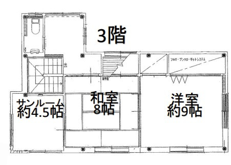 貸家　世田谷区世田谷の間取り