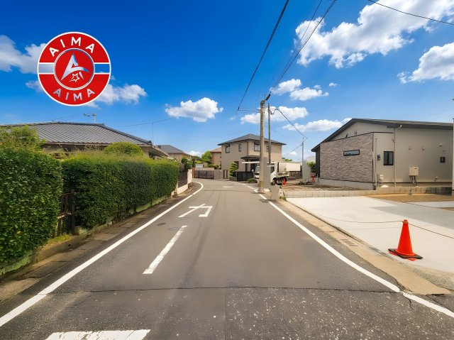 春日市惣利6丁目第2-2棟（1号棟）　の外観|前面道路含む現地の写真です。