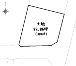 富士市中之郷　土地の画像