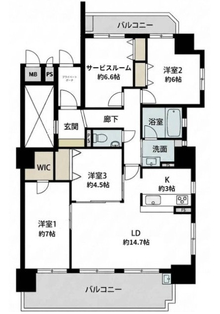 ウイング駅前大通り中央