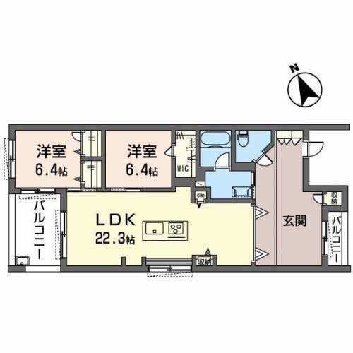【間取り】 | ビレッジズ(The villages)シャーメゾン