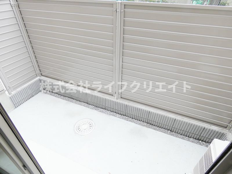 リヴィエール・アンブレのバルコニー