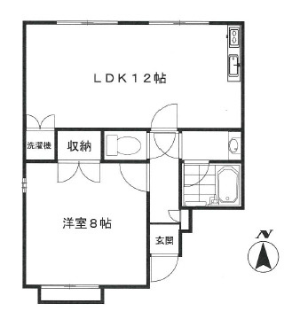 ロータス南台の間取り
