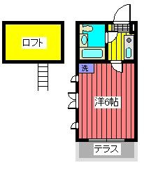 サウサリート西ヶ原の間取り