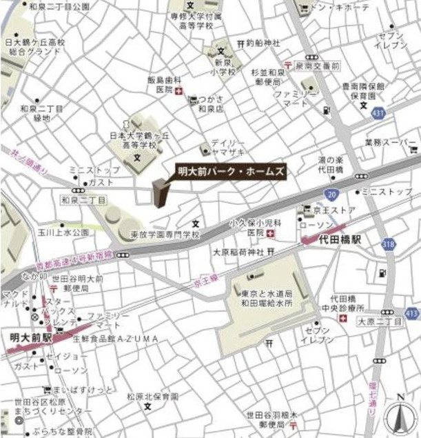 明大前パーク・ホームズのその他