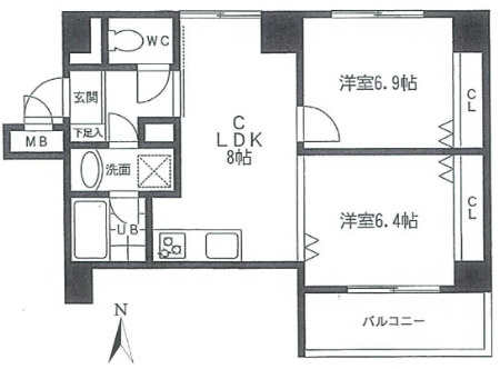 TWIZAの間取り