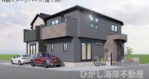 平塚市平塚3丁目　売地　全２区画の外観パース|イメージパスですので実際のものと多少異なります。
