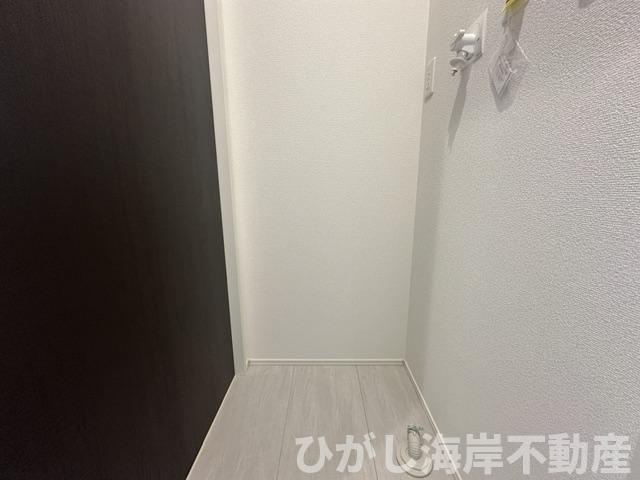 茅ヶ崎市萩園　新築戸建のランドリースペース|洗濯機置場
