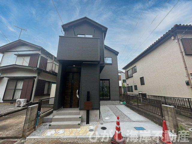 茅ヶ崎市萩園　新築戸建の外観|現地外観