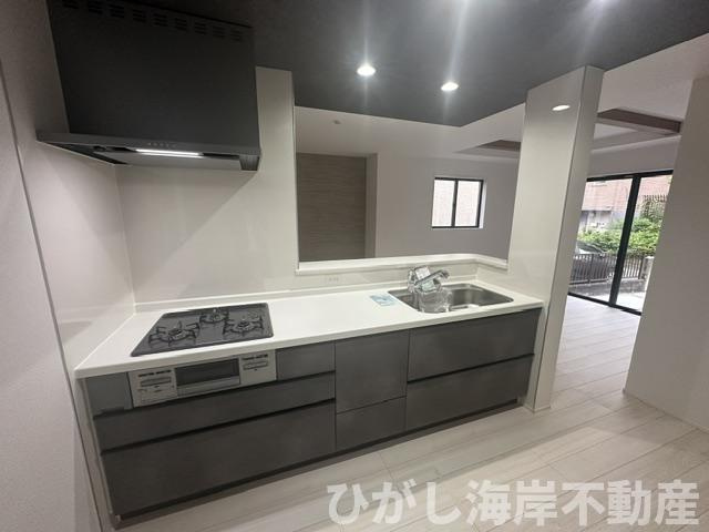 茅ヶ崎市萩園　新築戸建のキッチン|キッチンスペース