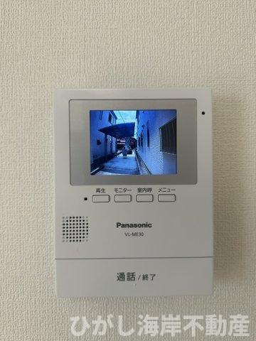 茅ヶ崎市甘沼　中古戸建のセキュリティ|TVモニター付きインターフォン