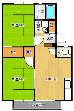 【間取り】 | メゾン藤原台 | メゾン藤原台 （Good Ｈome)
