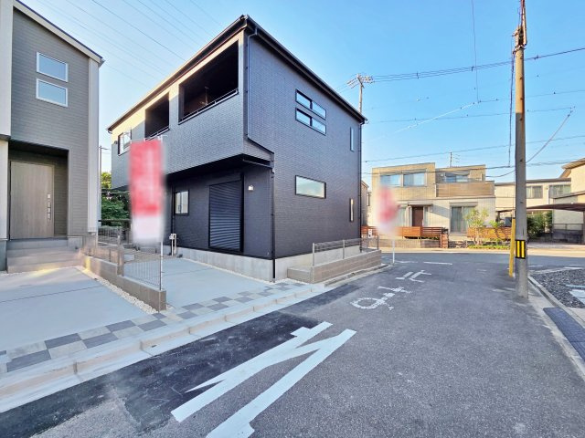 【前面道路含む現地写真】 | 東海市加木屋町鎌吉良根　1号棟【仲介手数料0円】