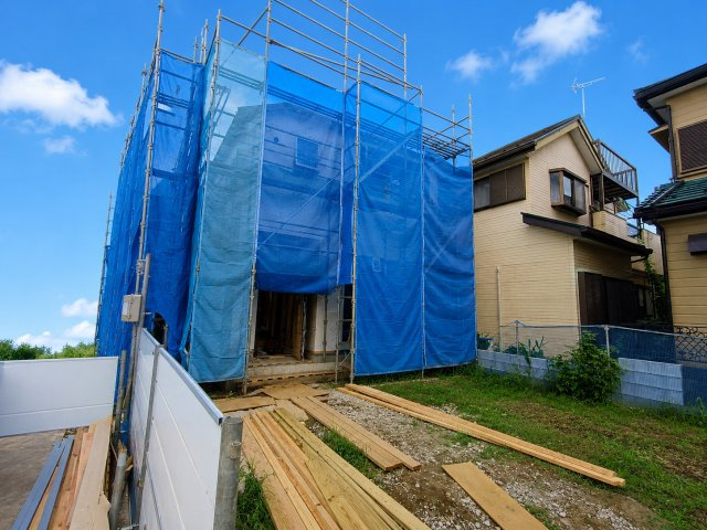 北葛飾郡松伏町松伏　松伏　新築戸建　全9棟の外観|外観です