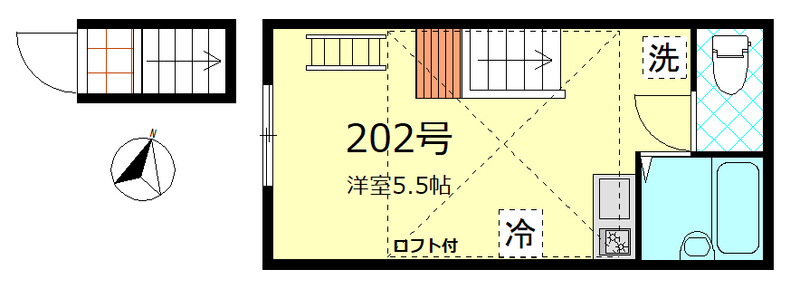 コルティーレ南久が原の間取り