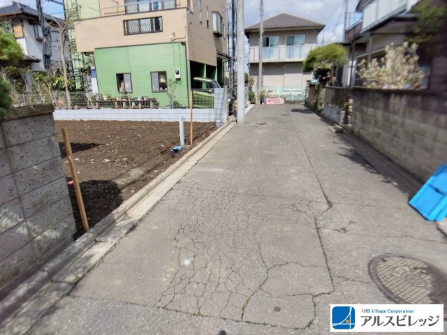 新築／志木市中宗岡3丁目の前面道路含む現地写真|2026年3月撮影