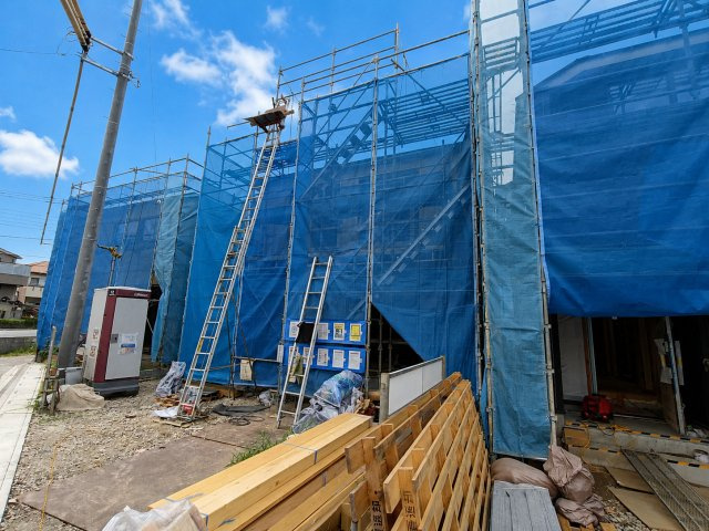 北葛飾郡松伏町松伏　松伏　新築戸建　全9棟の外観|外観です