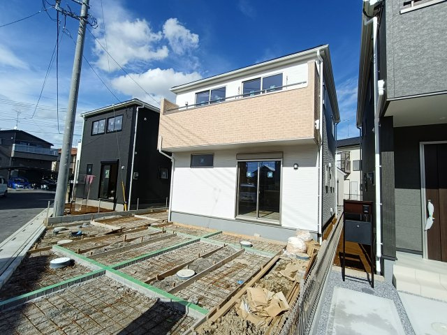 北葛飾郡松伏町松伏　松伏　新築戸建　全9棟の外観|外観です