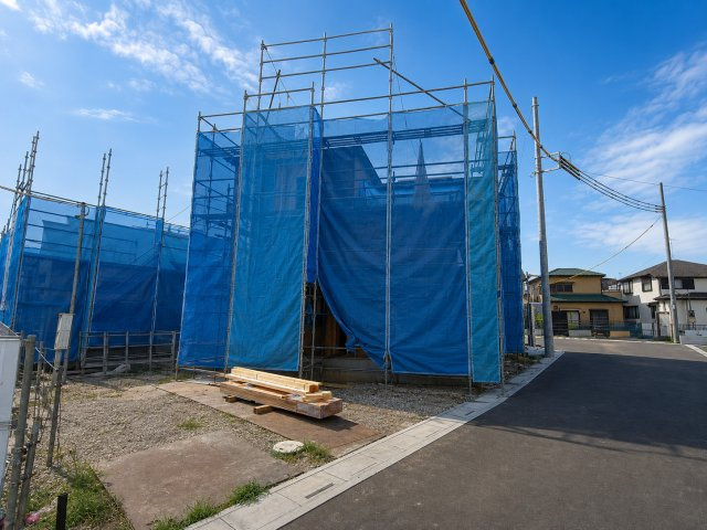 北葛飾郡松伏町松伏　松伏　新築戸建　全9棟の外観|外観です