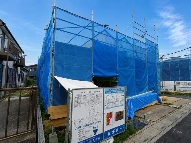 北葛飾郡松伏町松伏　松伏　新築戸建　全9棟の外観|外観です