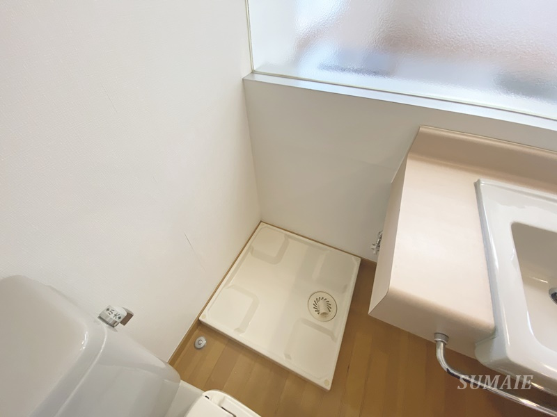 さくら木ヴィレッジの洗面所|洗濯機置き場☆