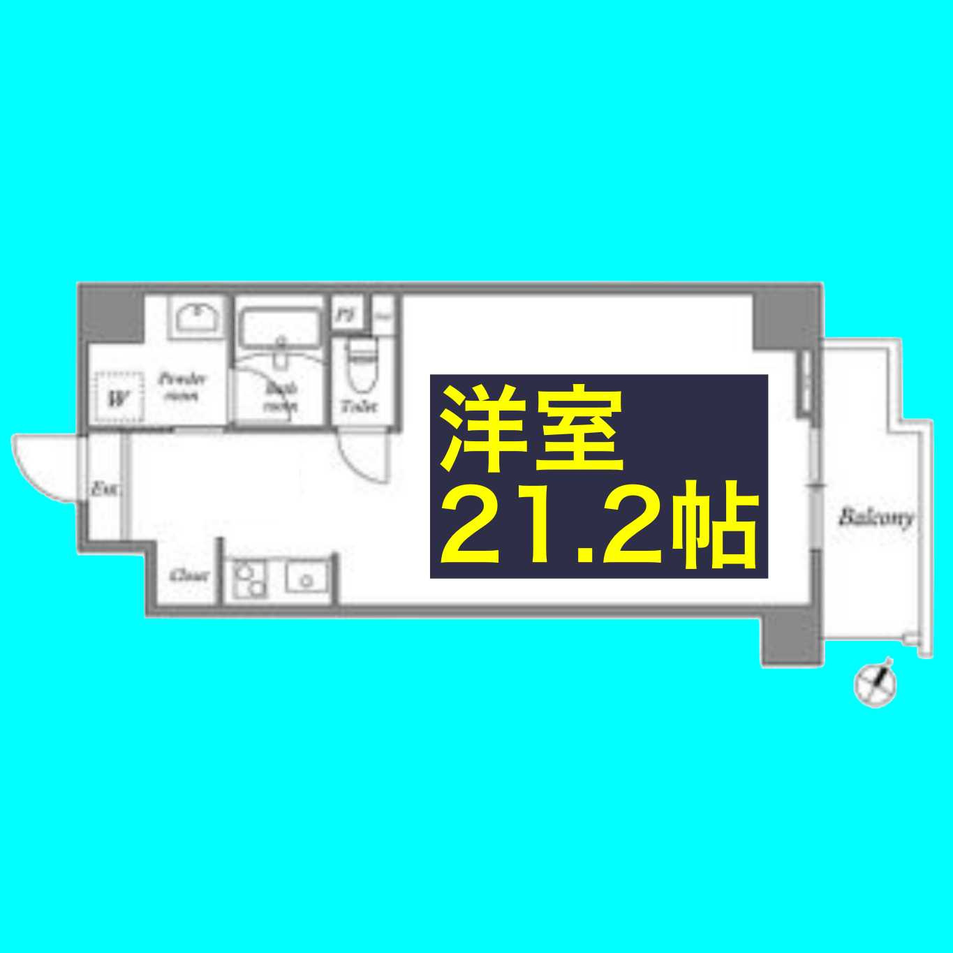 T’s Residence Nagoyaの間取り