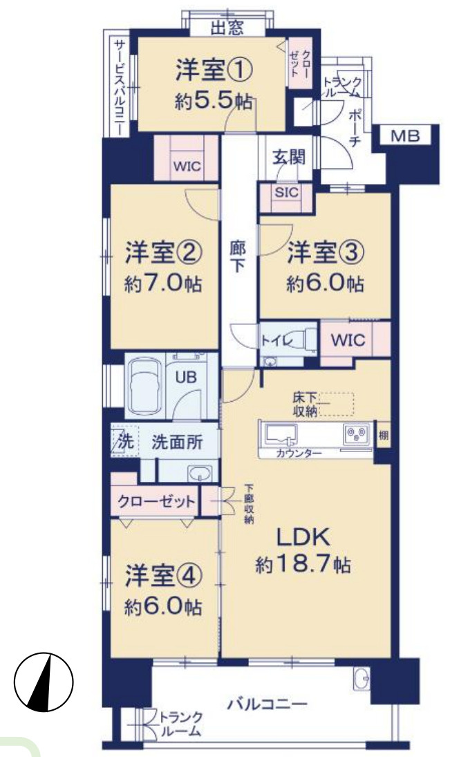 シティ能見台つどいの街四番館【仲介手数料無料】ペット可♪