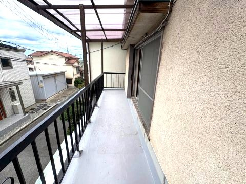 はびきの4丁目戸建のバルコニー
