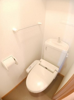 【トイレ】 | アズールコート | 落ち着いたトイレです