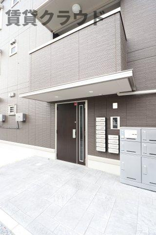 グランツ白金のエントランス|オートロック