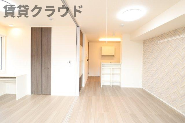 グランツ白金の居間・リビング|落ち着いた色合いのおしゃれなお部屋♪