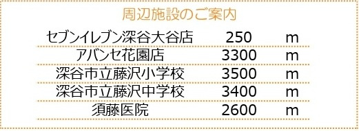 中古戸建　深谷市大谷2846-13（リフォーム住宅）の周辺