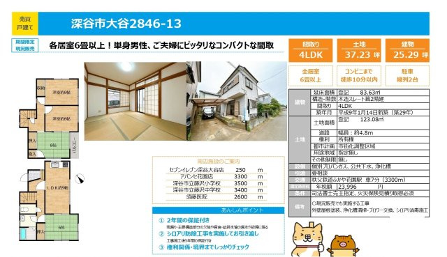 中古戸建　深谷市大谷2846-13（リフォーム住宅）のその他