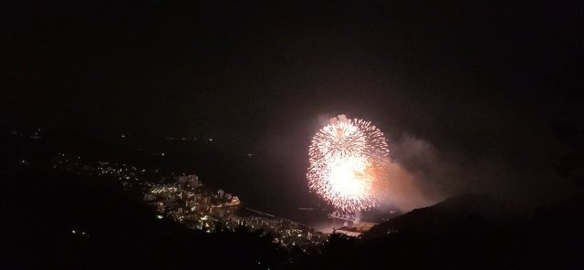熱海市　熱海自然郷の展望|花火大会
