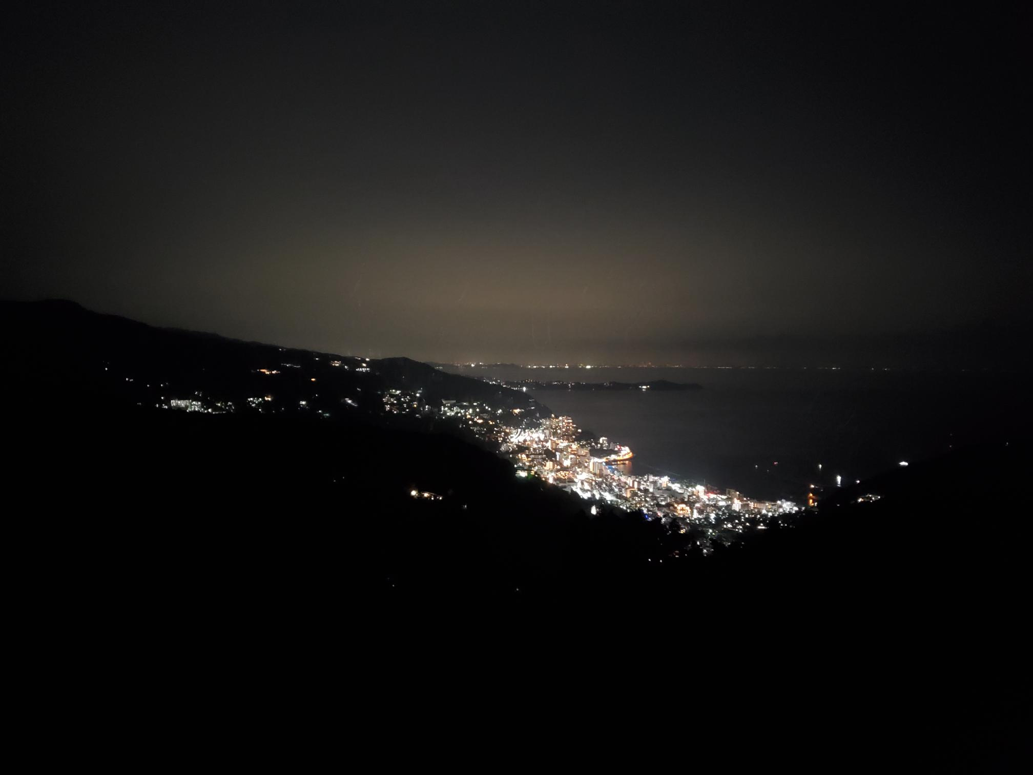 熱海市　熱海自然郷の展望|夜景