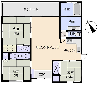 熱海市　熱海自然郷の土地図|間取り図