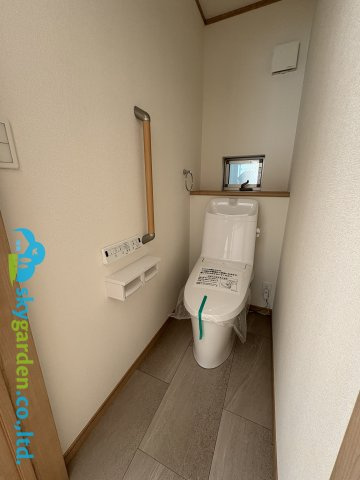 茅ヶ崎市甘沼　中古戸建のトイレ|シンプルで使いやすいトイレです