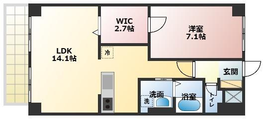 【間取り】 | 第一丸中マンション