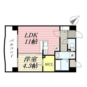 ナウヴィレッジ松島2の間取り|使いやすい間取りです。