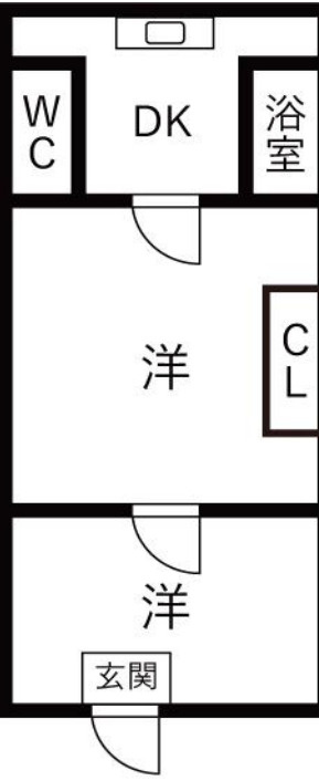 大阪市大正区 高利回り13％可 直近リフォーム済みの間取り