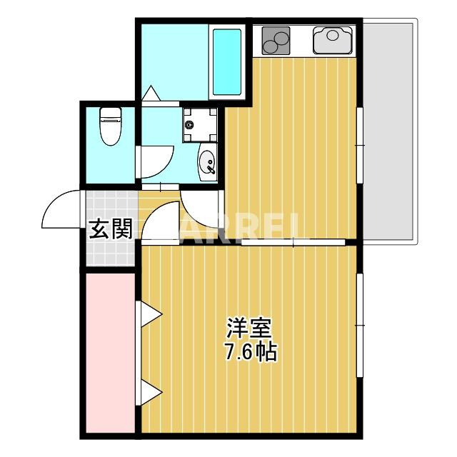 SOUTHの間取り