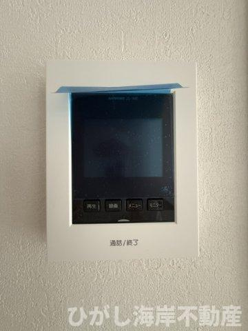 平塚市平塚2丁目  　新築戸建　全２棟のセキュリティ|TVモニター付きインターフォン