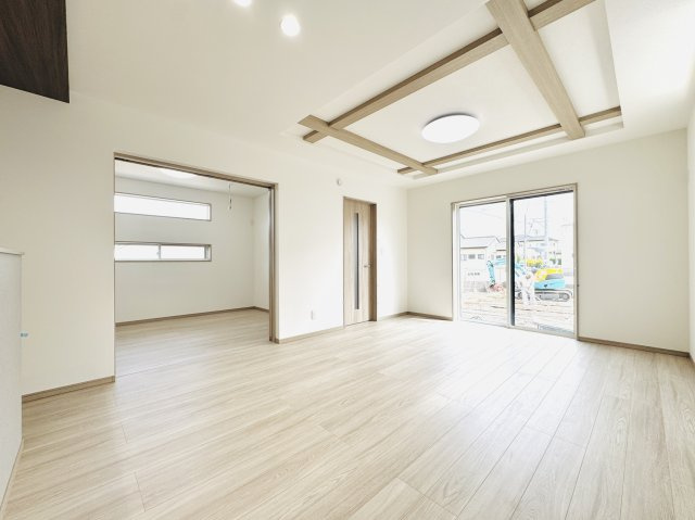 伊勢崎市境米岡第2　新築住宅4号棟の居間・リビング