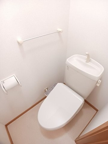 プラシード　Ｂのトイレ|トイレもきれいです