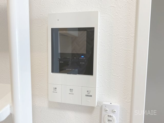 ガーデンヒルズ宮原のセキュリティ|モニター付きインターホン☆彡