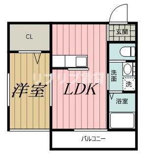 ラ・ターナ本千葉の間取り