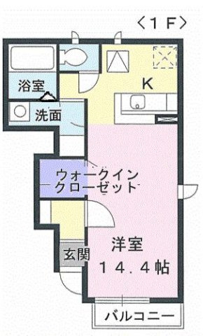 ポム・ド・テールＣの間取り