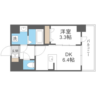 【間取り】 | JMFレジデンス都島