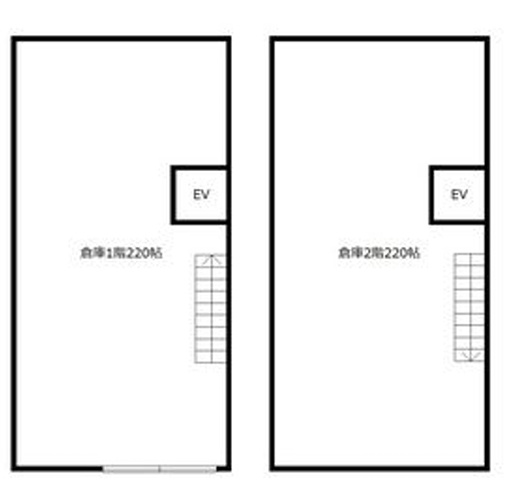 御陵鴫谷倉庫の間取り