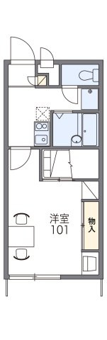 レオパレスさくらの間取り|画像2